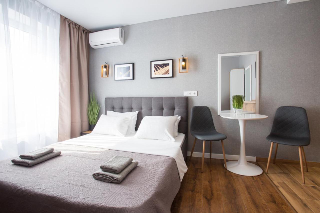 Studio with City View - Hrekivska str. 5-1 Charków Zewnętrze zdjęcie