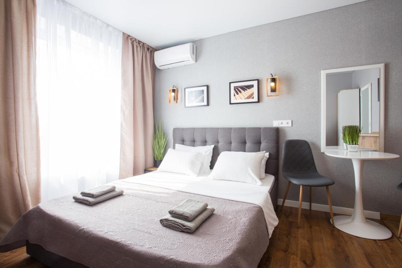 Studio with City View - Hrekivska str. 5-1 Charków Zewnętrze zdjęcie